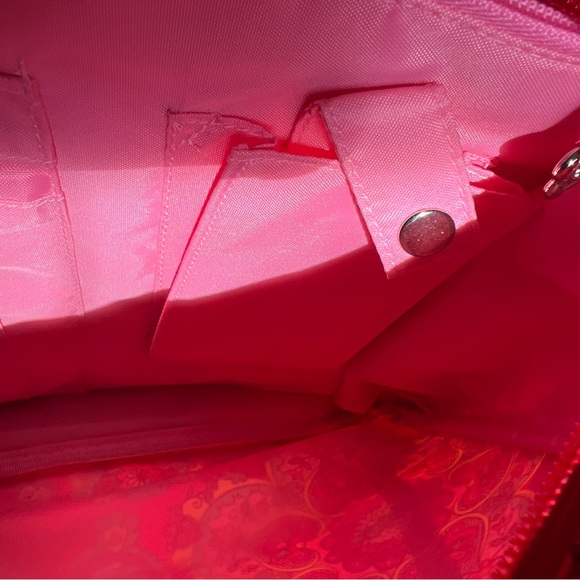 Oilily “Invasion” Bag Red Floral 2005 NWOT Discontinued Pattern - Picture 10 of 16